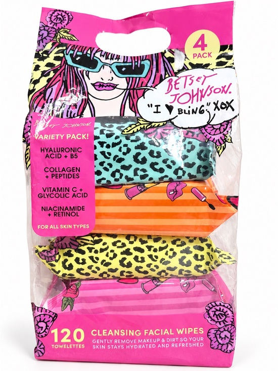 Betsey Johnson Other - Betsey Johnson Cleansing Face Wipes Pack